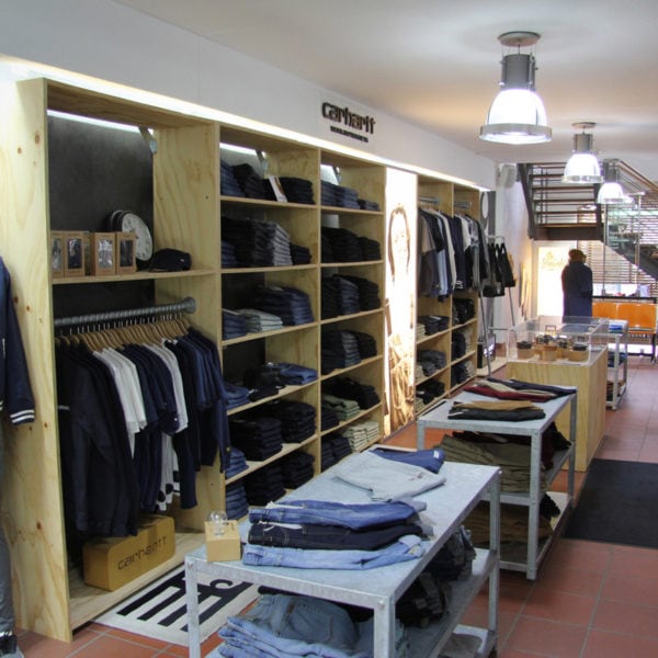 Big Lebowski Streetwear-Shop - Innenansicht